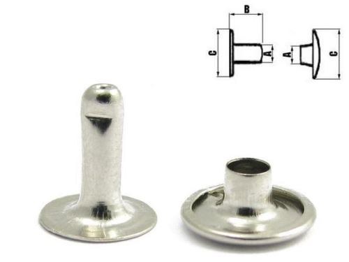 Nýt sedlářský 2.5 x 6 ponikl